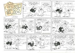 John Dirks - Pim Pam Poum - The Captain and the Kids - Planche originale