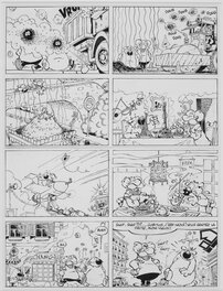 Dupa - Cubitus - gag n°485 - Planche originale