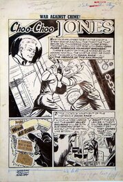 Sheldon Moldoff - War Against Crime #4 - Comic Strip