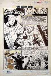 Sheldon Moldoff - War Against Crime #4 - Planche originale