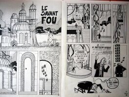 Stanislas - Le Savant Fou - Planche originale