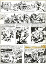 Joe Kubert - Our Army at War # 136 p. 14 . 1963 . - Comic Strip