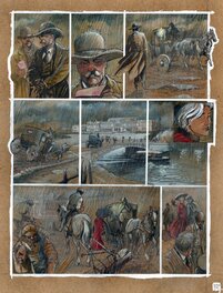 Fabrice Le Hénanff - H.h Holmes "White city" - Planche originale