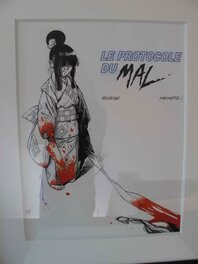 Michetz - Le protocole du Mal - Couverture originale