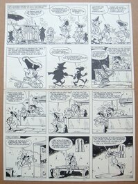 Marcel Remacle - Vieux NICK et Barbe Noire "Mutinés Sémillante" - Planche originale