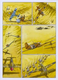 Franz Zumstein - Le faucon du désert- album "Hal Far" - Comic Strip