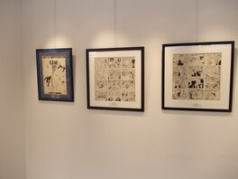 Exposition à la Maison de la Bande Dessinée, Bruxelles, 2011.