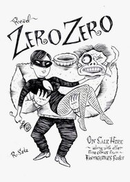 Richard Sala - Zero Zero alternative ad par Richard Sala - Planche originale