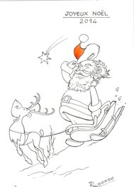 Daniel Redondo - Meilleurs VOEUX  ET  JOYEUX NOËL  À TOUS  !! - Planche originale