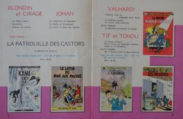 Catalogue Dupuis 1955. Catalogue Dupuis 1955.