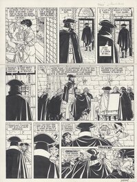 André Juillard - Arno. Tome 1. Planche 10. - Planche originale