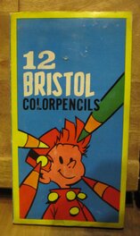 Boîte de crayons de couleurs illustrée par Marcel DENIS, 1958.