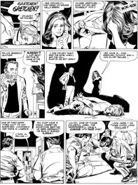 Stan Drake - Kelly Green La Flibuste de la BD page 23 - Planche originale