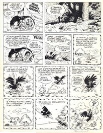 Raymond Macherot - Sibylline et la betterave - 1965 - Planche originale