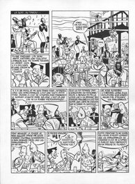 Yves Chaland - Freddy Lombard: "Le Cimetière des éléphants" - Comic Strip