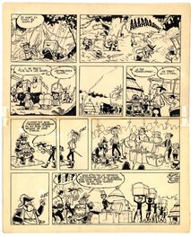 Albert Uderzo - Jehan Pistolet - Comic Strip