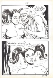 Mario Janni - Maghella #40 P69 - Comic Strip