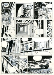 Jean-Michel Arroyo - Buck Danny: "Sabre sur la Corée" -  Pl 41 - Planche originale