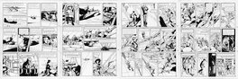André Juillard - Blake et Mortimer:  "Le bâton de Plutarque"-PL 41, 43, 45 et 46 - Comic Strip