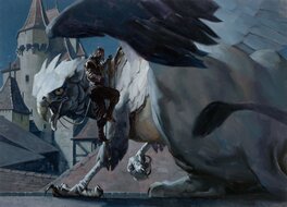 Greg Manchess - Night Patrol - Original Illustration