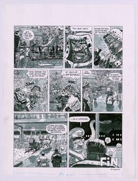 Daniel Goossens - Route vers l'enfer - Planche de fin - Planche originale