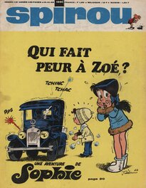 Spirou 1591 du 10 octobre 1968. Numéro où a été prépublié la planche 35.