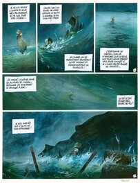Patrick Prugne - L'auberge du bout du monde - Tome 2 : "des pas sur le sable" - PL 39 - Comic Strip