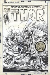 Gil Kane - Thor "Night of the Troll" - Original Cover