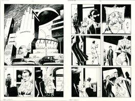 Kevin O'Neill - The league of extraordinary gentlemen 2009 - Planche originale