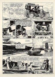 François Schuiten - La théorie du grain de sable - tome 2 - Planche originale