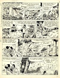 Will - Isabelle-"un empire de dix arpents" - Planche originale