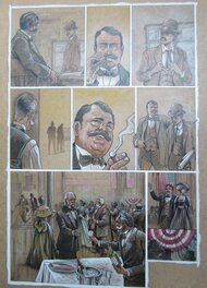 Fabrice Le Hénanff - H.h. Holmes - Planche originale