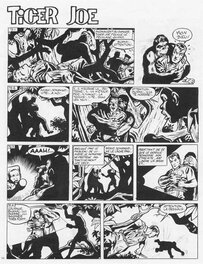 Victor Hubinon - Tiger Joe - Planche originale