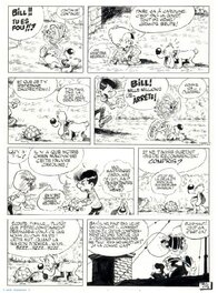 Jean Roba - Boule et Bill - jeux de Bill - Comic Strip
