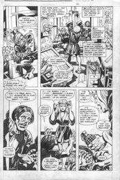 Jack Kirby - Destroyer Duck - Planche originale