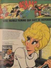 Publicité pour l'album (1974) dans les pages du Journal de Spirou