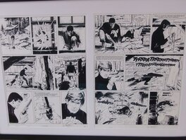 Planche originale - XIII, Secret Défense, Planches originales 32 & 33