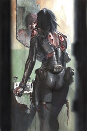 Gabriele Dell'Otto - For sale / Domino XFORCE SEX AND VIOLENCE - Planche originale