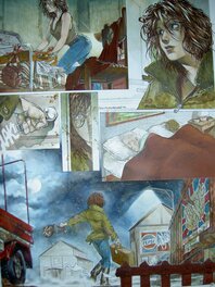 Massimiliano Frezzato - Planche ORIGINALE MARGOT TOME 1 - Planche originale