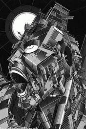Giorgio Comolo - Robot comolo - Original Illustration