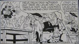 Marcel Remacle - Le vieux Nick et Barbe-Noire - Planche originale