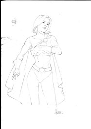 Herval - Power GIRL - Original art