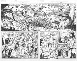 Milo Manara - X-Men: Gals on the Run - Comic Strip