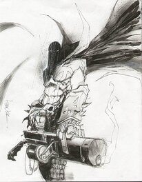 Ashley Wood - Hellspawn #5 - Planche originale