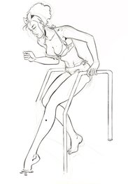 Original verso - Illustration inachevée Original verso - Illustration inachevée