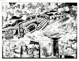 Kevin O'Neill - The league of extraordinary gentlemen - Planche originale