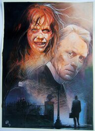 Fabrice Le Hénanff - L'exorciste - Original Illustration