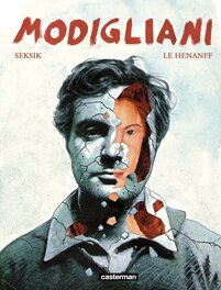 Fabrice Le Hénanff - Modigliani (Casterman 2014) - Couverture originale