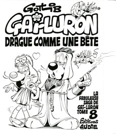 Gotlib - Gai-Luron drague comme une bête - Couverture originale