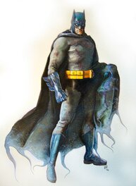 Fabrice Le Hénanff - Batman - Illustration originale